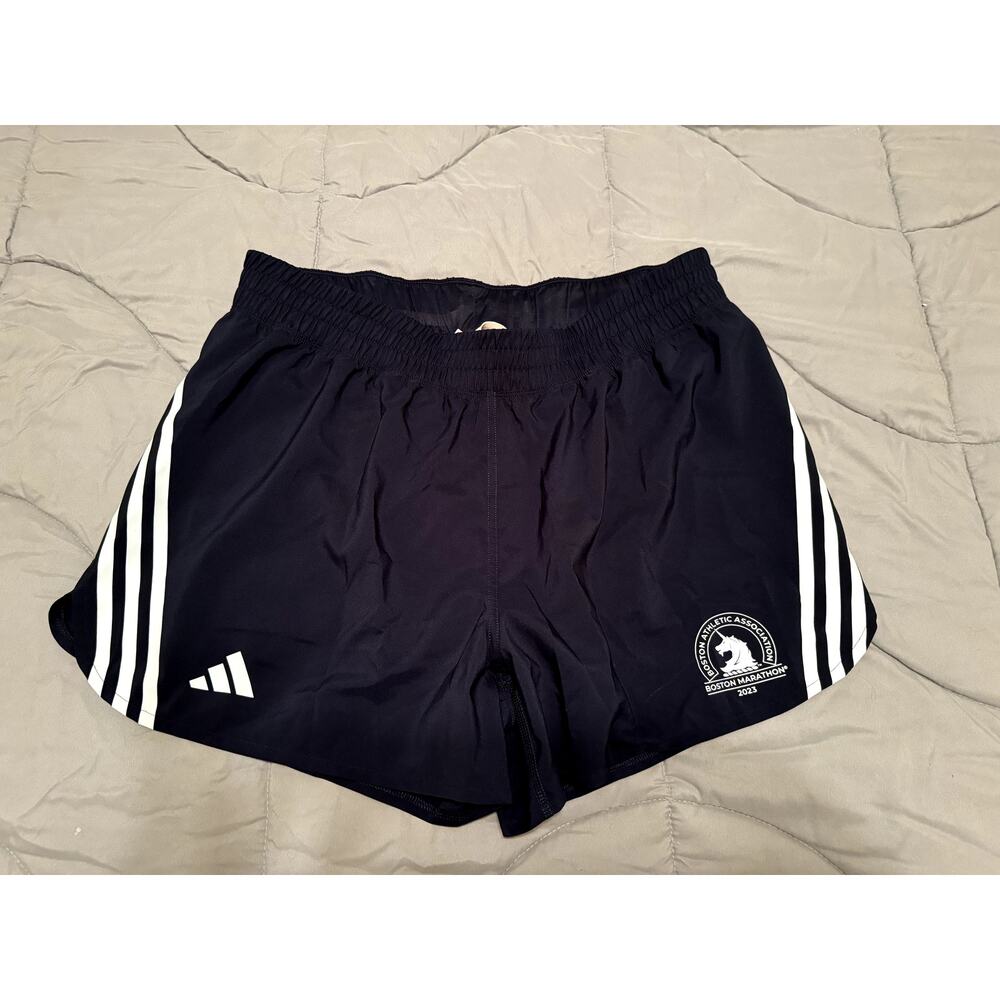 NWT Adidas 2023 Boston Marathon Carrera Running Shorts Women's L